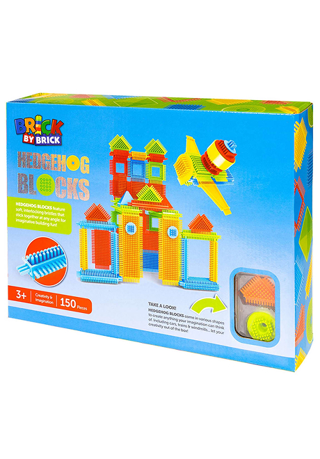 Brick by Brick hedgehog blocks