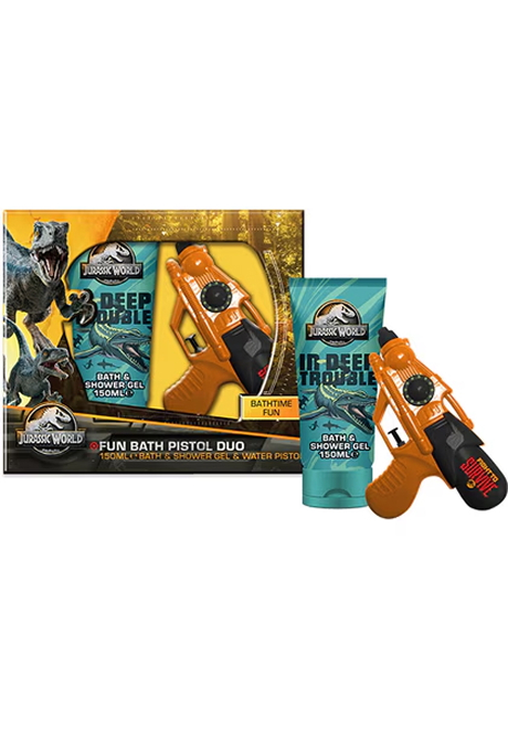 Jurassic World bath gift set