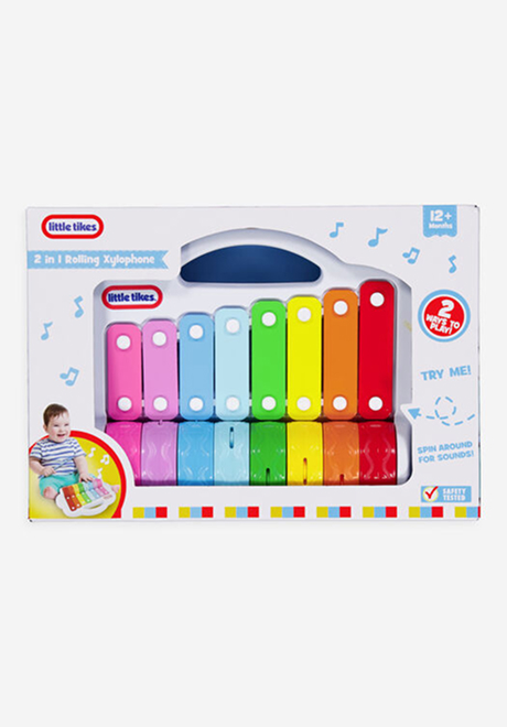 Little Tikes 2 in 1 rolling xylophone