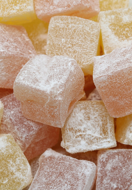 Rose And Lemon Turkish Delight