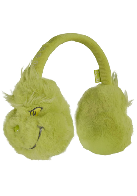 The Grinch plush Bluetooth headphones