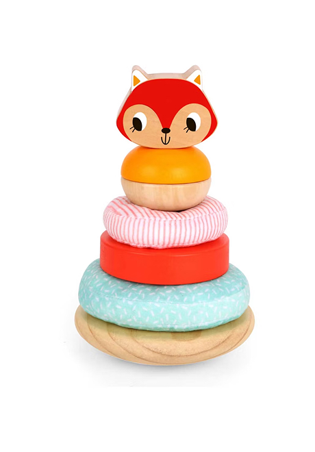 Tooky Toy wooden fox tower