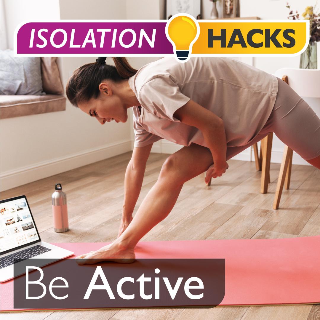 Be Active: Workouts from home