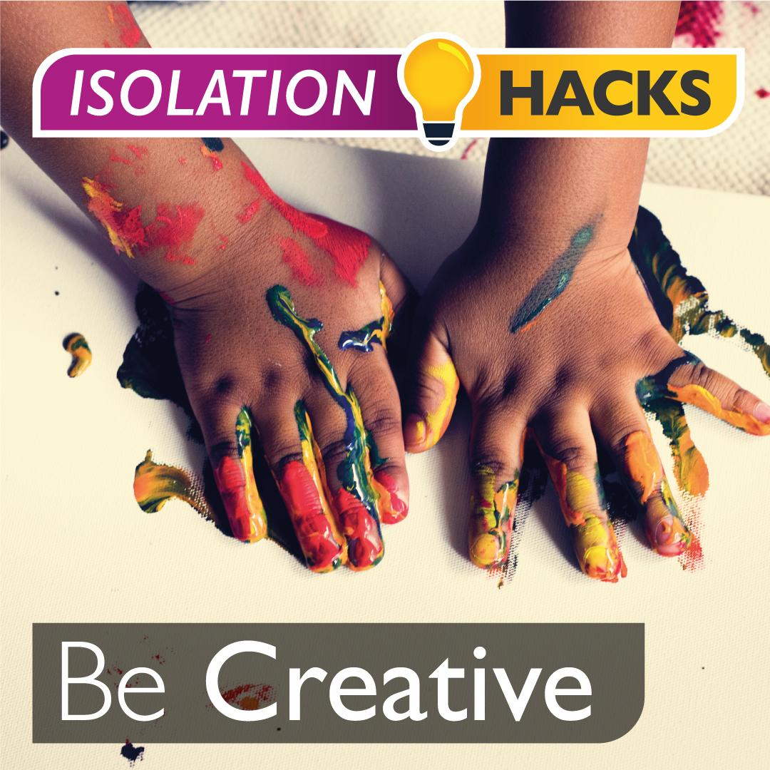 Be Creative: Hand/finger painting