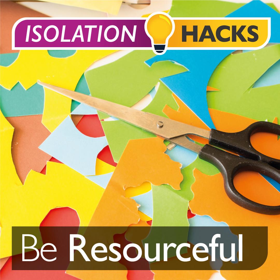 Be Resourceful: Old magazines lying around?