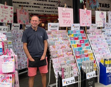 Stars Greeting Cards and Partyware
