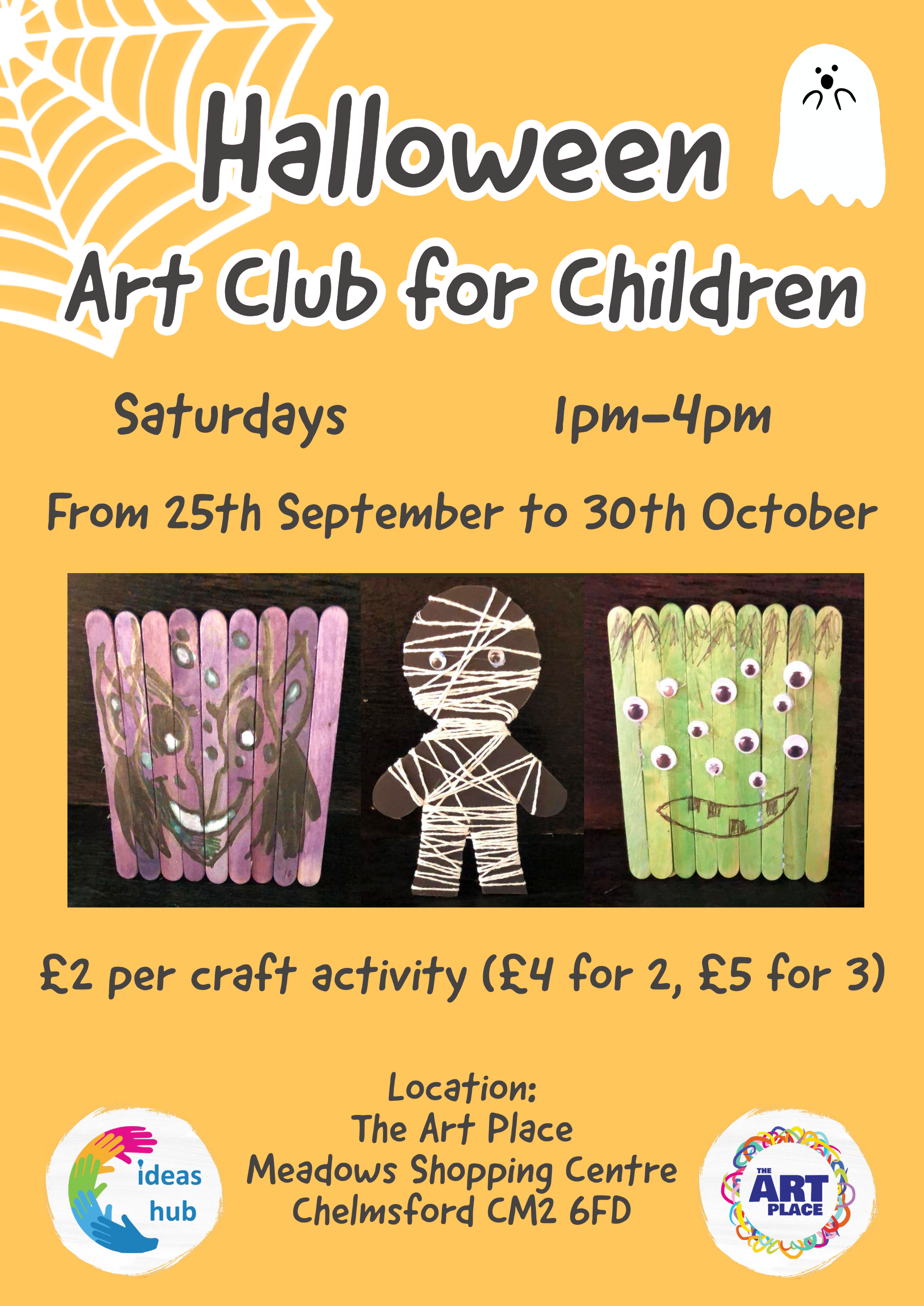 Halloween art club for children