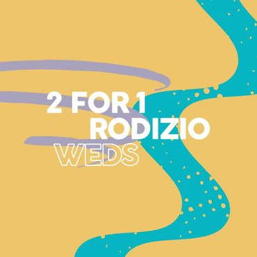 2 for 1 Rodizio Wednesdays