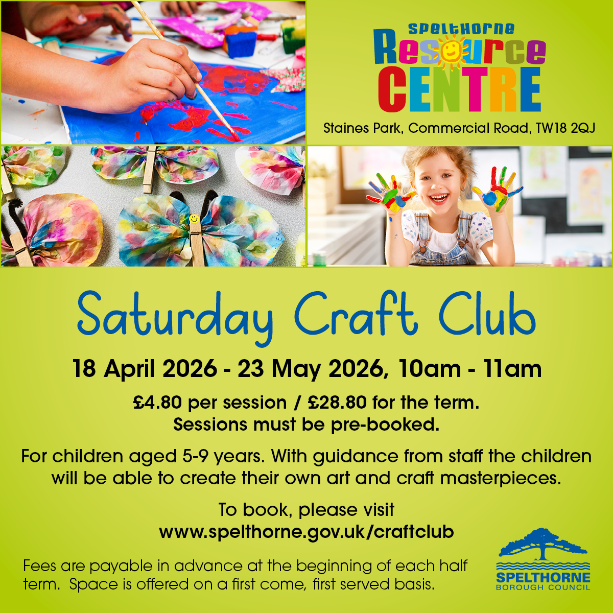 Saturday Craft Clubs